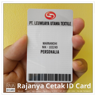 cetak id card barcode