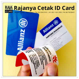 cetak kartu nama plastik id card